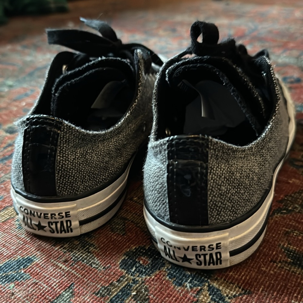 Converse flip tongue tweed low tops - Picture 6 of 10